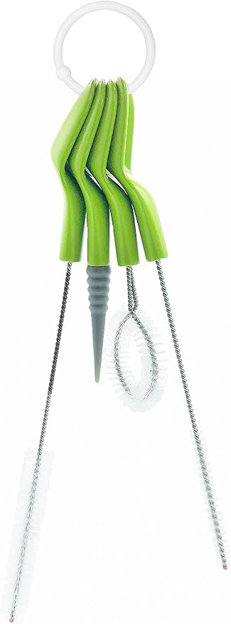 Full Circle Little Sipper, Bottle and Straw Cleaning Brush Set, Sizes by FULLCIRCLE