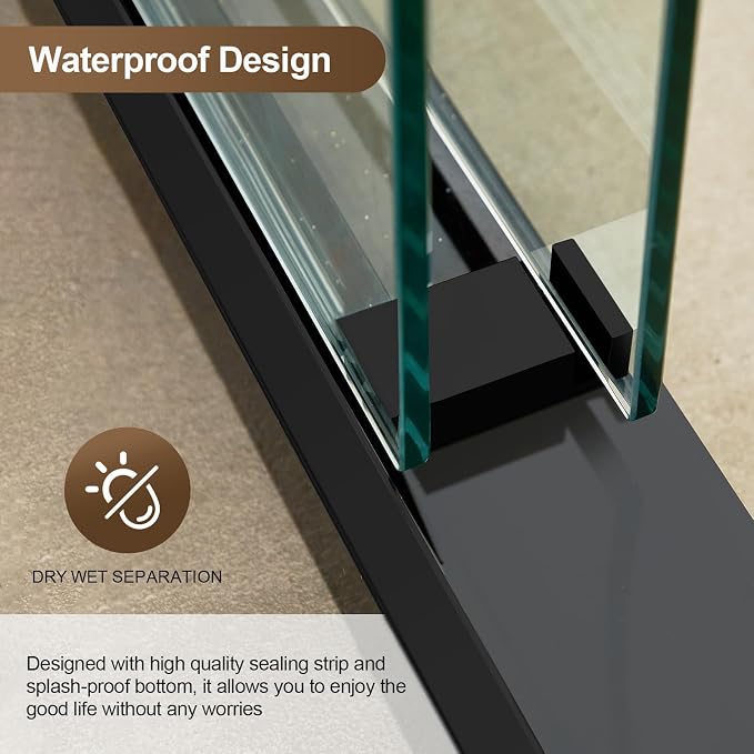 Paris Shower Door, Bathroom Shower Door - Image 5