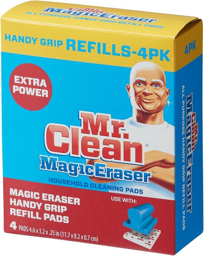Mr. Clean Magic Eraser Handy-Grip All Purpose Refill Pads by MrClean