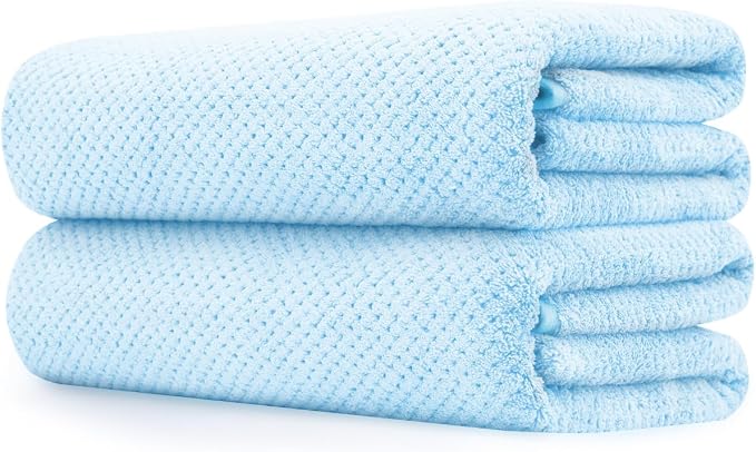 2 Pack Oversized Bath Towel Set 35in x 70in Bath Sheets by BESTCHOICEFORYOU%EF%BC%81