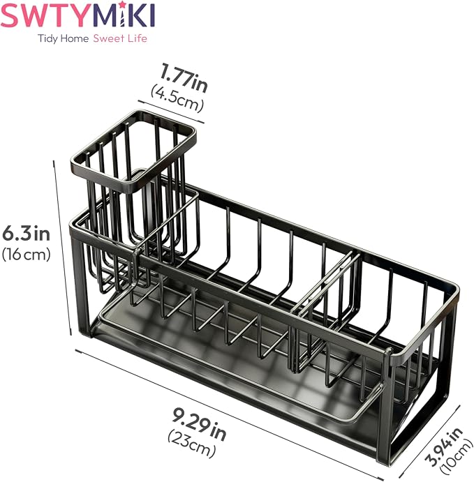 SWTYMIKI Sponge Holder for Kitchen Sink - Image 7
