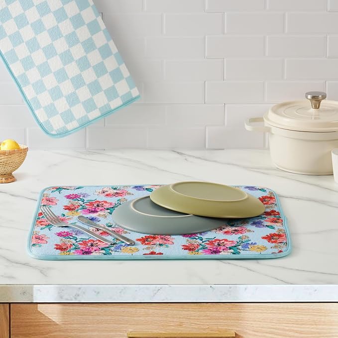 FRESHMINT Printed Dish Drying Mats - Image 2