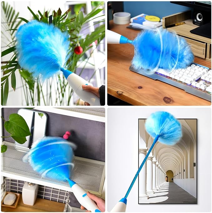 Electric Duster Brush-180°Electric Duster Multi-Function Automatic - Image 5