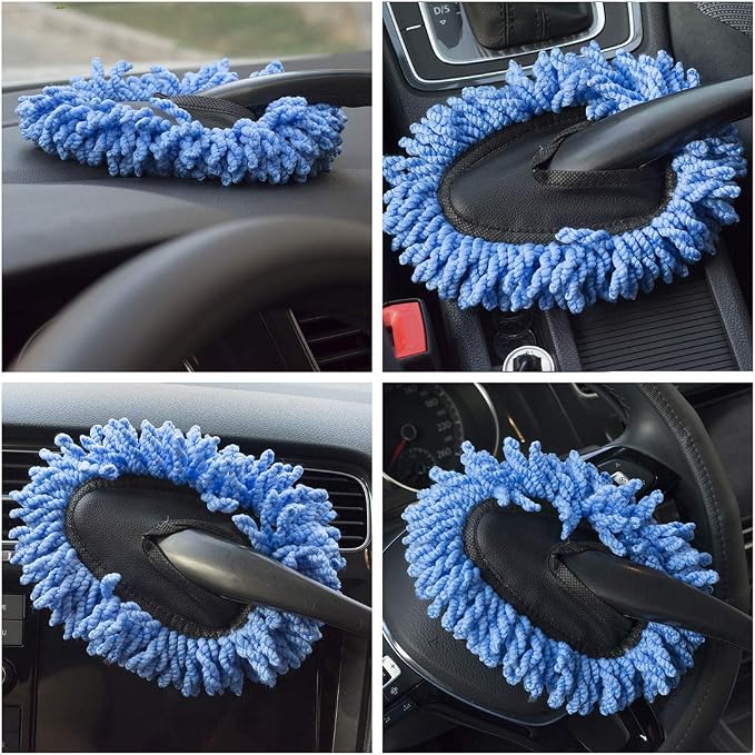 Microfiber Car Duster Exterior Scratch Free, Extendable Handle Interior - Image 5