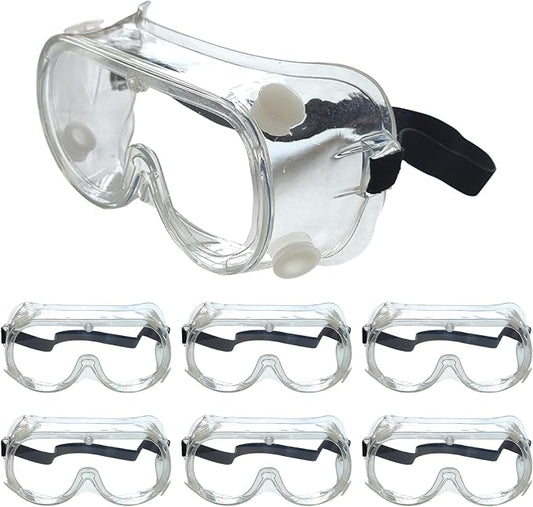 Safety Goggles 6 Pack by AmaStep