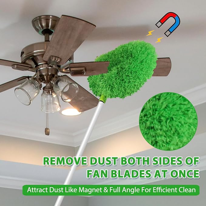 Ceiling Fan Cleaner Duster High Ceiling Extended Fan Blade Cleaner from 13 to - Image 2