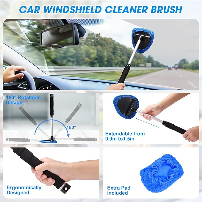25PCS Car Cleaning Kit, Car Detailing Kit Interior - Image 5