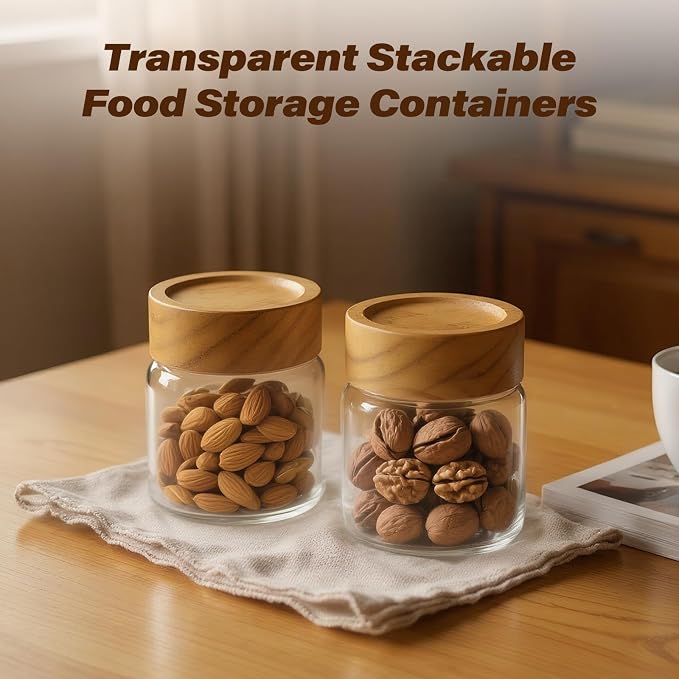 6-Pack 6 oz Airtight Food Sealed Jars - Image 7