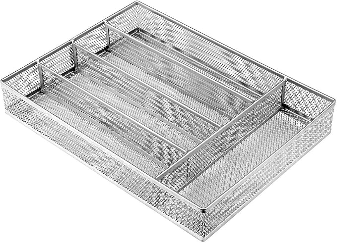 JANE EYRE Drawer Organizer, Cutlery Tray Silverware Flatware Storage Divider by JANEEYRE