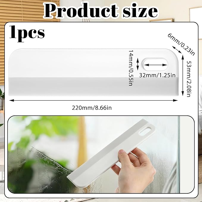 8.6" Bathroom Squeegee Kitchen Countertop Squeegee - Image 3