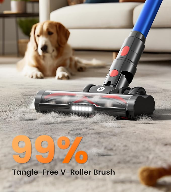 NADALY Cordless Vacuum Cleaner, 550W 45Kpa 65Mins Vacuum Cleaners - Image 5