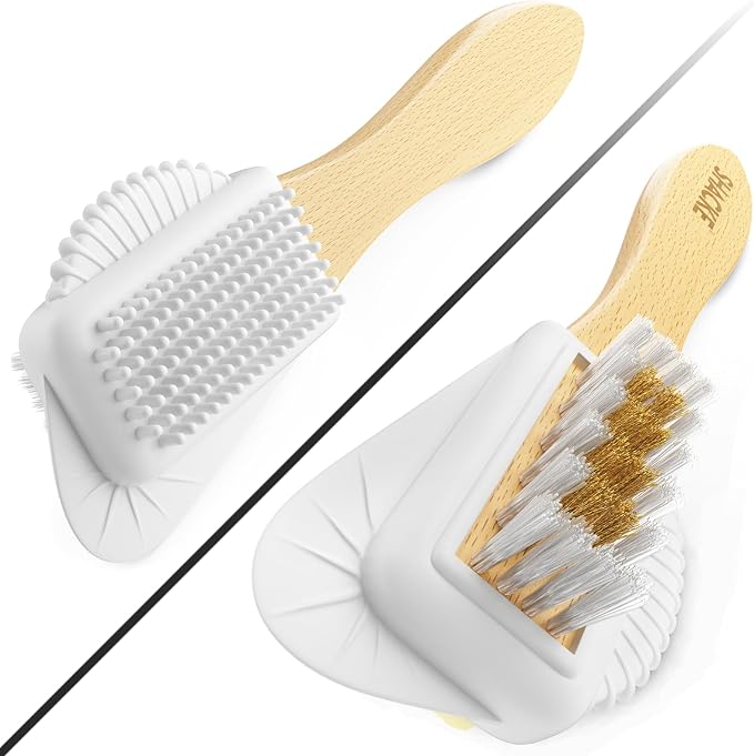 Suede & Nubuck 4-Way Leather Brush Cleaner - Image 3