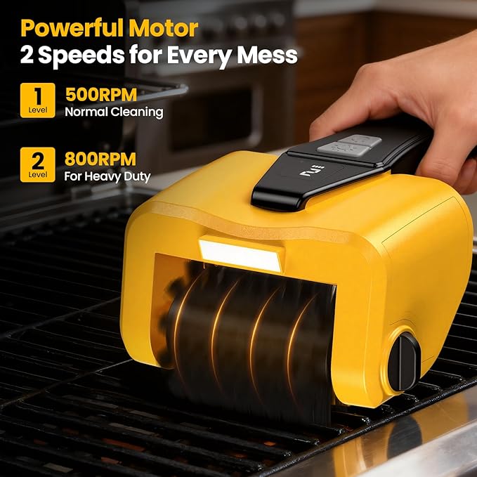 Grill Brush - 4000mAh Electric Grill Brush - Image 6