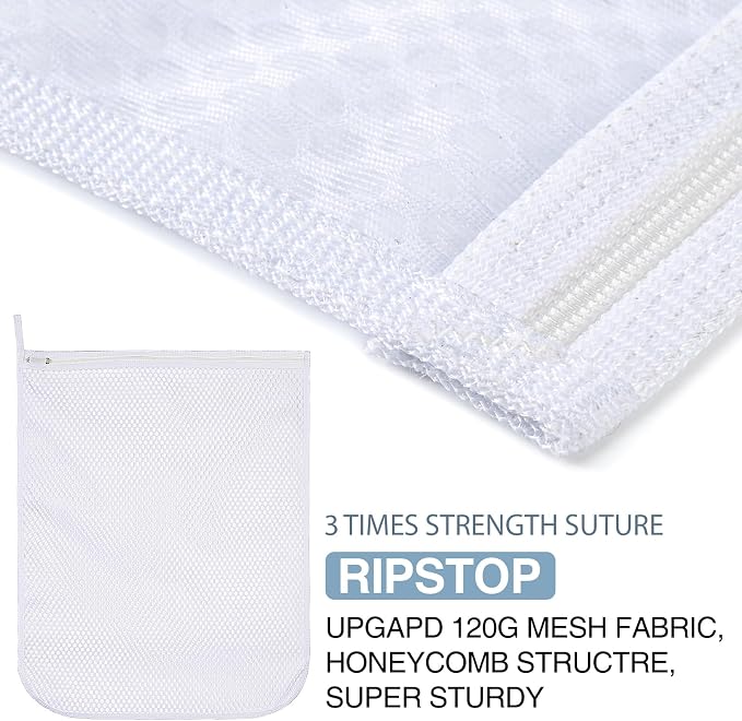 4 pcs Durable Honeycomb Mesh Laundry Bags - Image 3