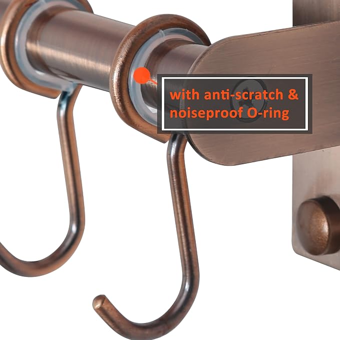 Dseap Kitchen Hooks for Hanging Utensils, Hanging Pot Rack, Kitchen Utensil - Image 8