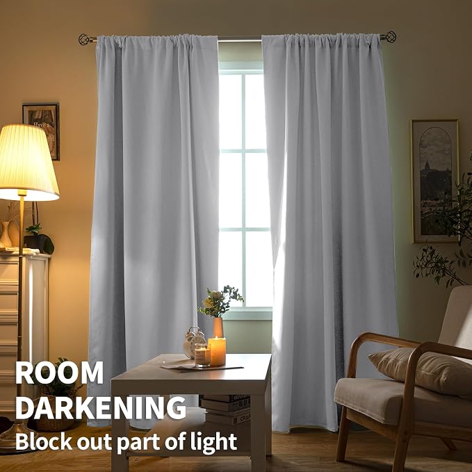 BGment Curtains 45 Inches Length - Image 2