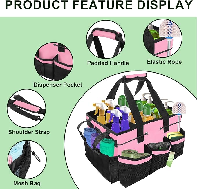 Large Cleaning Caddy Bags, Cleaning Caddy - Image 3