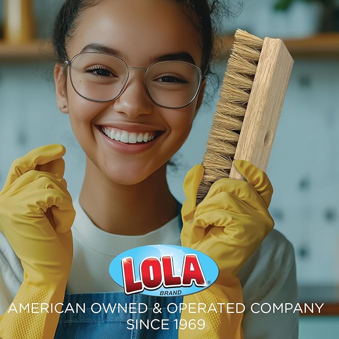 LOLA Deck Scrub Brush, Removes Dirt & Grime from Patios - Image 7