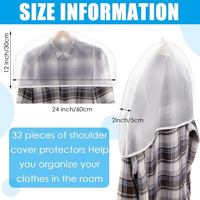 Patelai 32 Pcs 2" Gusseted Shoulder Covers - Image 2