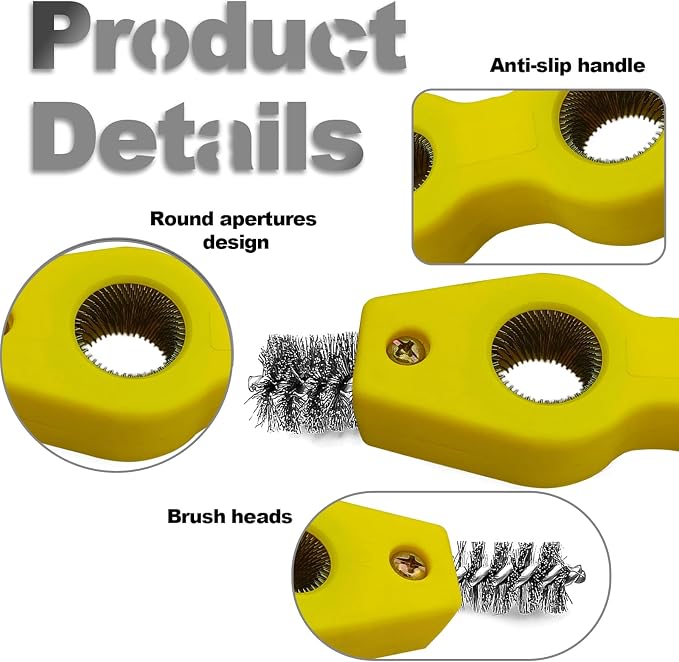 ZOKYUYS® 4 in 1 Car Battery Cleaning Brush, Anti-Corrosion Battery Terminals - Image 3