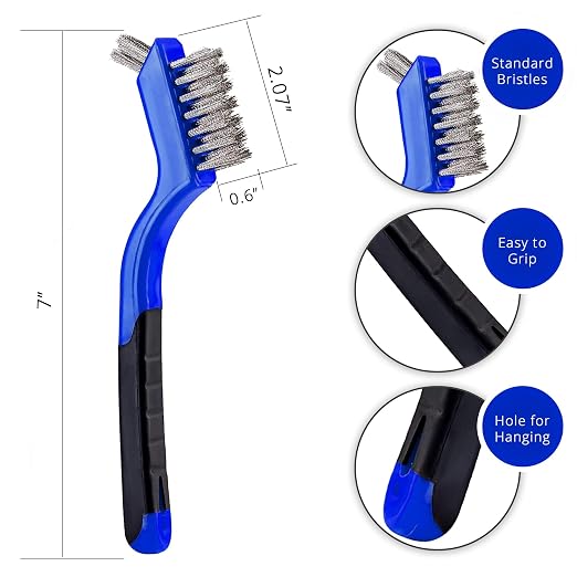 Wire Brush Set 3Pcs - Image 2
