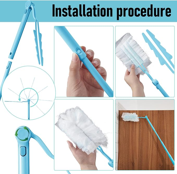 4 Pcs 3 ft Replacement Handles Compatible - Image 2