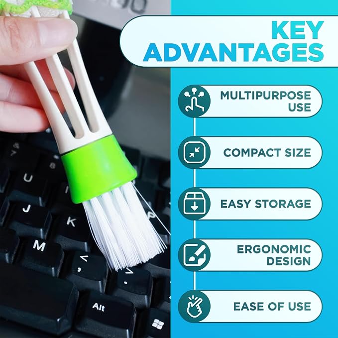 Car Vent Brush Multifunctional Cleaning Brush - Image 4
