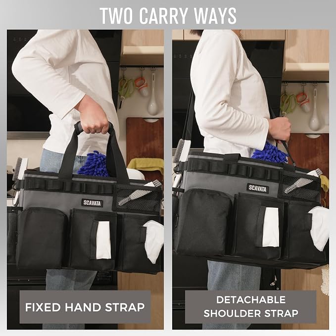 Wearable Cleaning Caddy Bag, Cleaning Caddy Supplies Organizer - Image 6