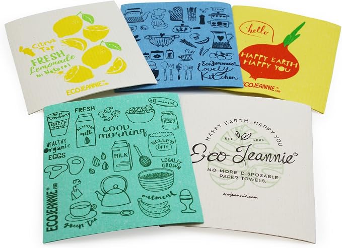EcoJeannie Eco-Friendly Reusable German Cleaning Cloth 100% Biodegradable - Image 6