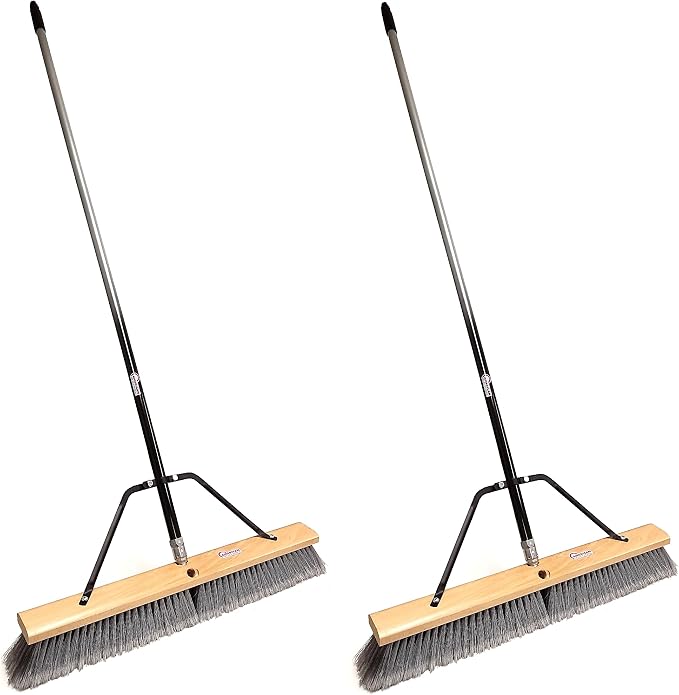 Pbma24004-2 Heavy Duty 24" Multi-Surface Push Broom by AmericanSelectTubing