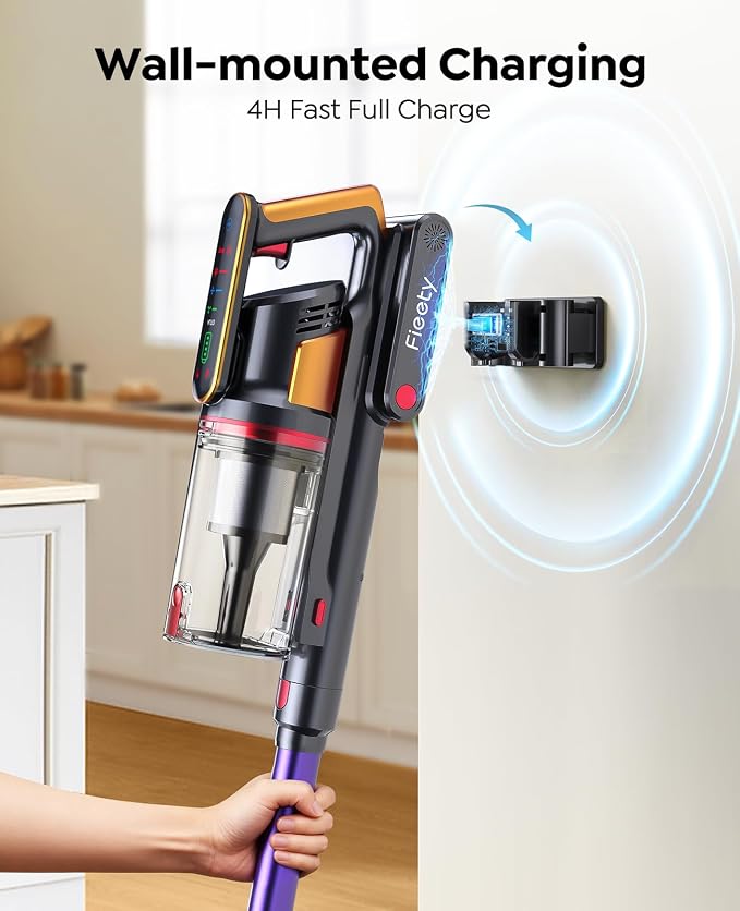 Cordless Vacuum Cleaner 55KPa 650W 70Mins Stick Vacuum Cleaners - Image 8
