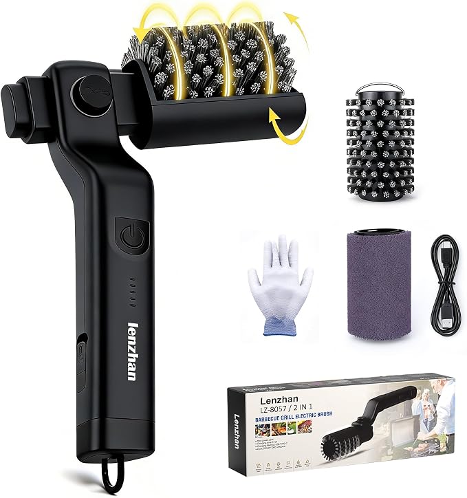 Cordless Electric Grill Brush by lenzhan