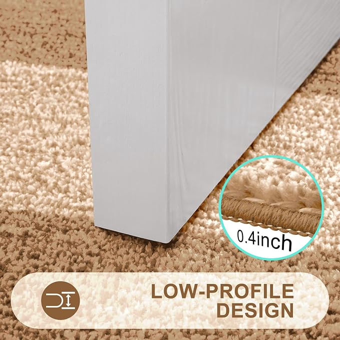 Kitinjoy Indoor Outdoor Door Mat, 71x47 Non-Slip Absorbent Dirt Trapper - Image 4