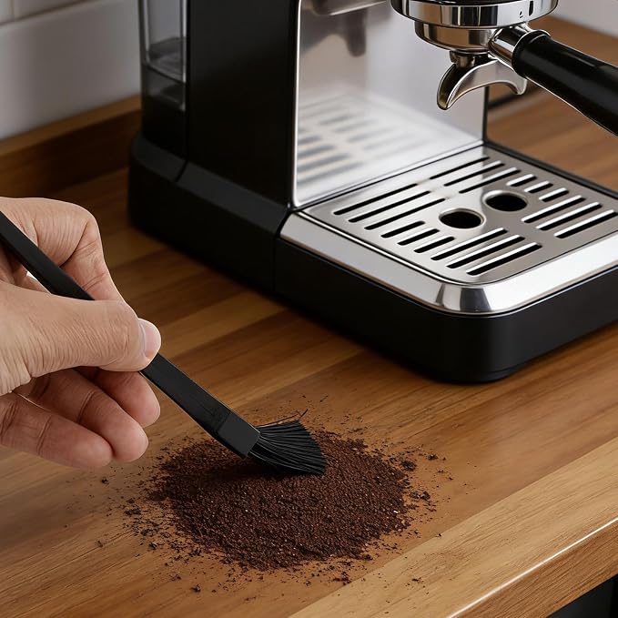 3pcs Coffee Grinder Cleaning Brush Set, Espresso Machine Brush Cleaner Tool - Image 5