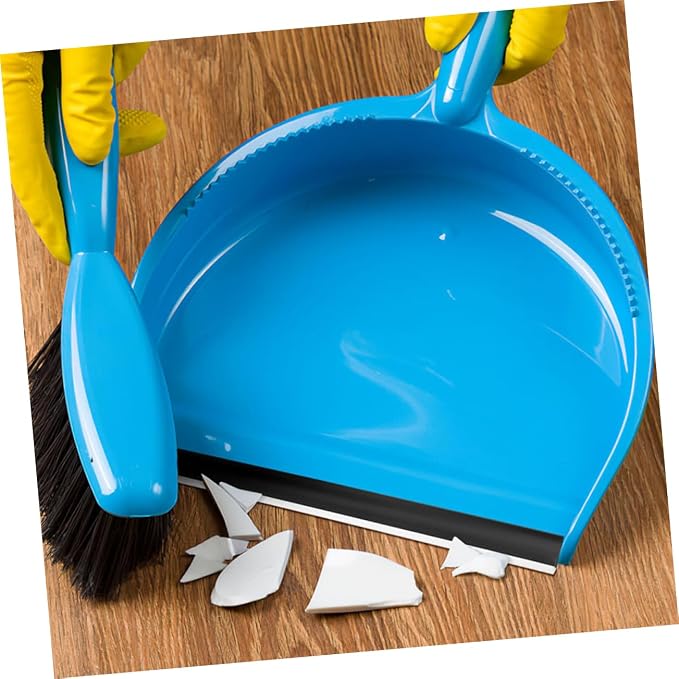 FRCOLOR 4Pcs Rubber Dustpan Edge Strips Inlet Pressing Guards - Image 6