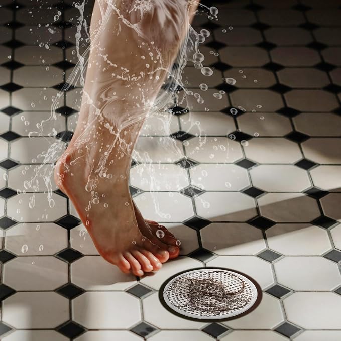 Ohtomber Shower Drain Hair Catcher - Image 5