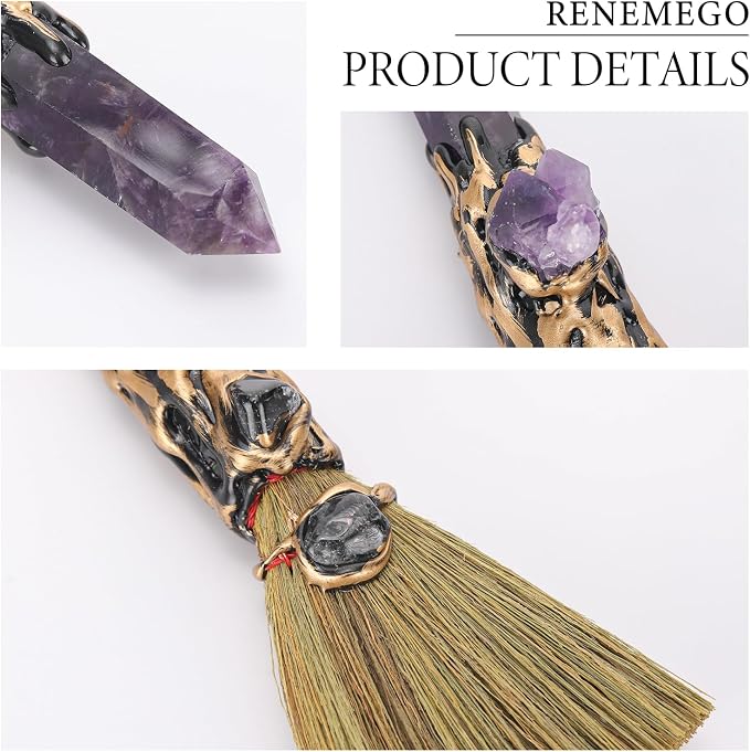 Crystal Witch Altar Broom - Image 6
