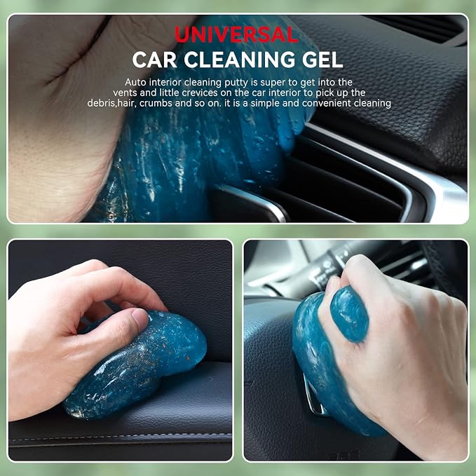 Auto Dynasty Car Cleaning Gel, 2024 Universal Auto Detailing Tools Car Interior - Image 3