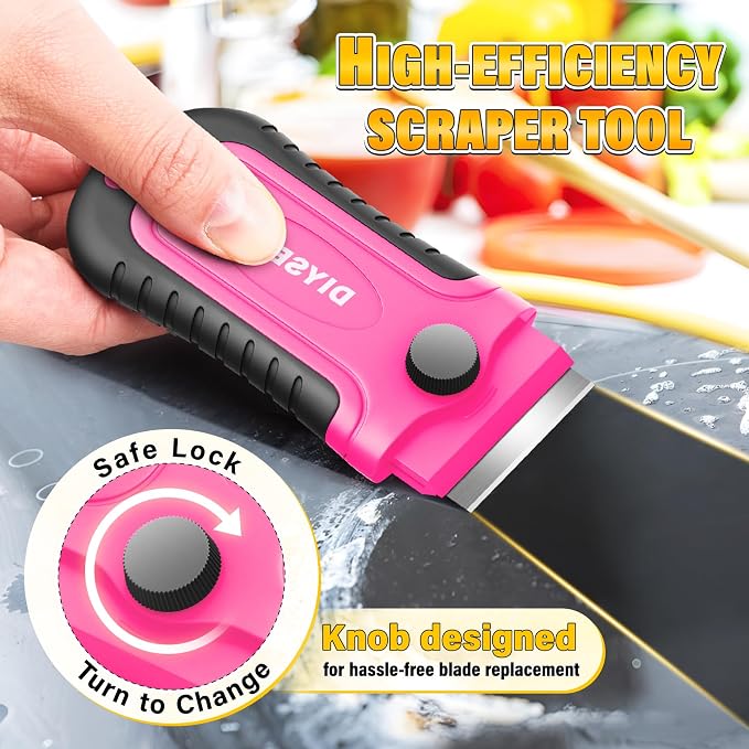 DIYSELF Razor Blade Scraper | 2 Pack Scraper Tool - Image 4
