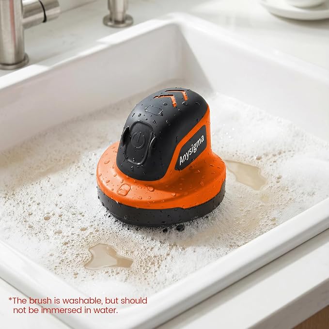 Electric Grill Brush- Waterproof Cordless Rotary Cleaning Brush - Image 5