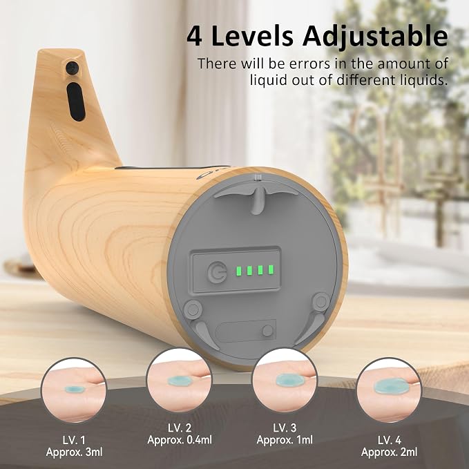 Convenient Automatic Soap Dispenser, 4 Adjustable Levels Touchless Hand - Image 6