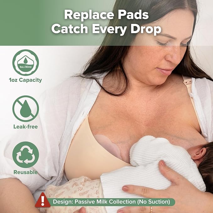 haakaa Petal Soft Silicone Milk Collector丨Discreet Leak-Protection Breast Milk - Image 2