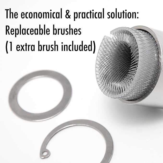 1" Full-Metal Copper Pipe Cleaner, Tube Cleaning Brush - Image 5