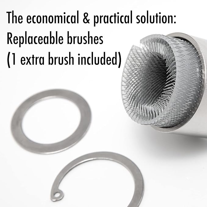1-1/2" Full-Metal Copper Pipe Cleaner, Tube Cleaning Brush - Image 5