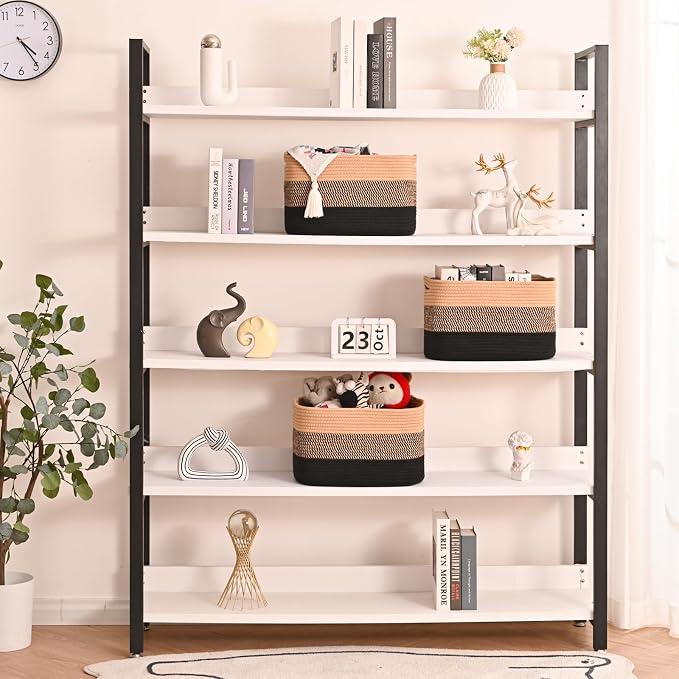 Storage Baskets for Organizing Shelves, Decorative Baskets for Storage - Image 2