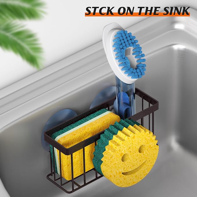 Sponge Holder Smiley Face, Sink Caddy - Image 5