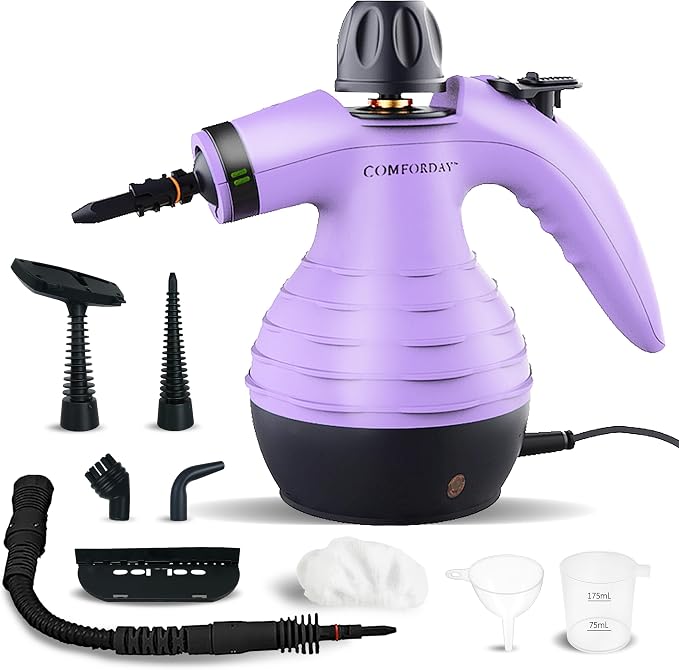 Comforday Multi-Purpose Handheld Pressurized Steam Cleaner by COMFORDAY