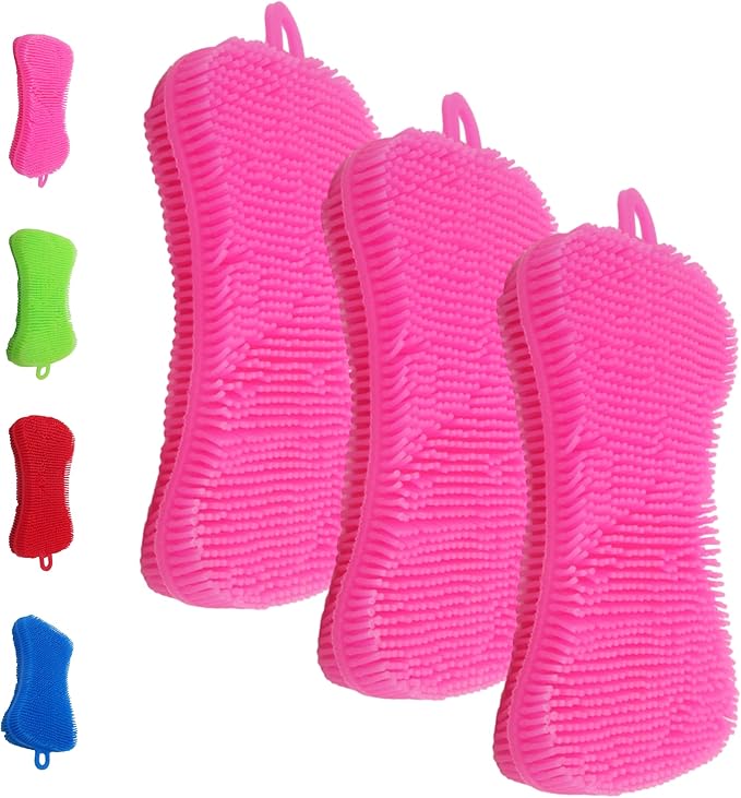 Silicone Dish Sponge by Gadgetime+USA