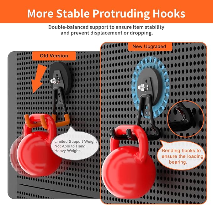 ENUODA Strong Magnetic Hooks Heavy Duty Upgraded Magnets - Image 4