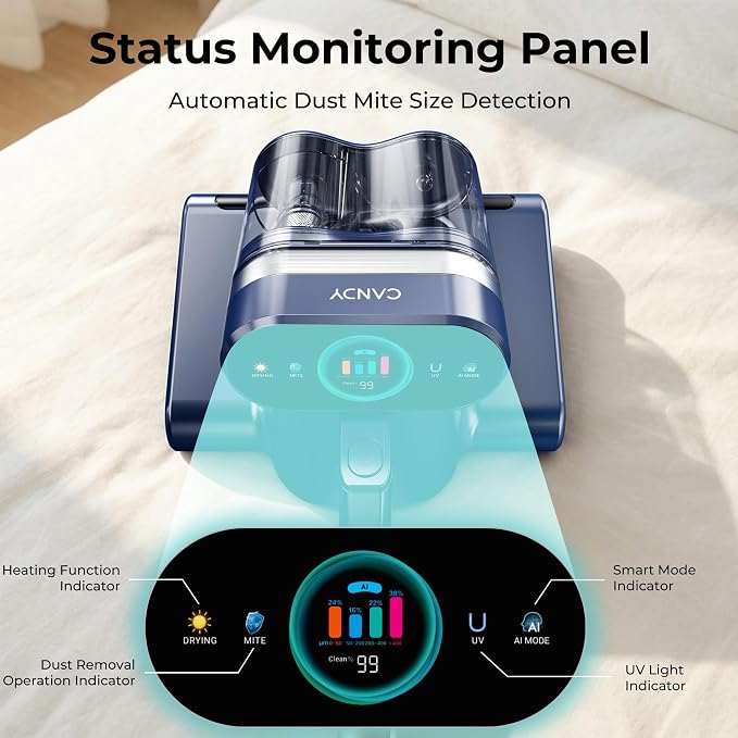 Candy Mattress Vacuum Cleaner, 16Kpa Bed Vacuum Cleaner - Image 5